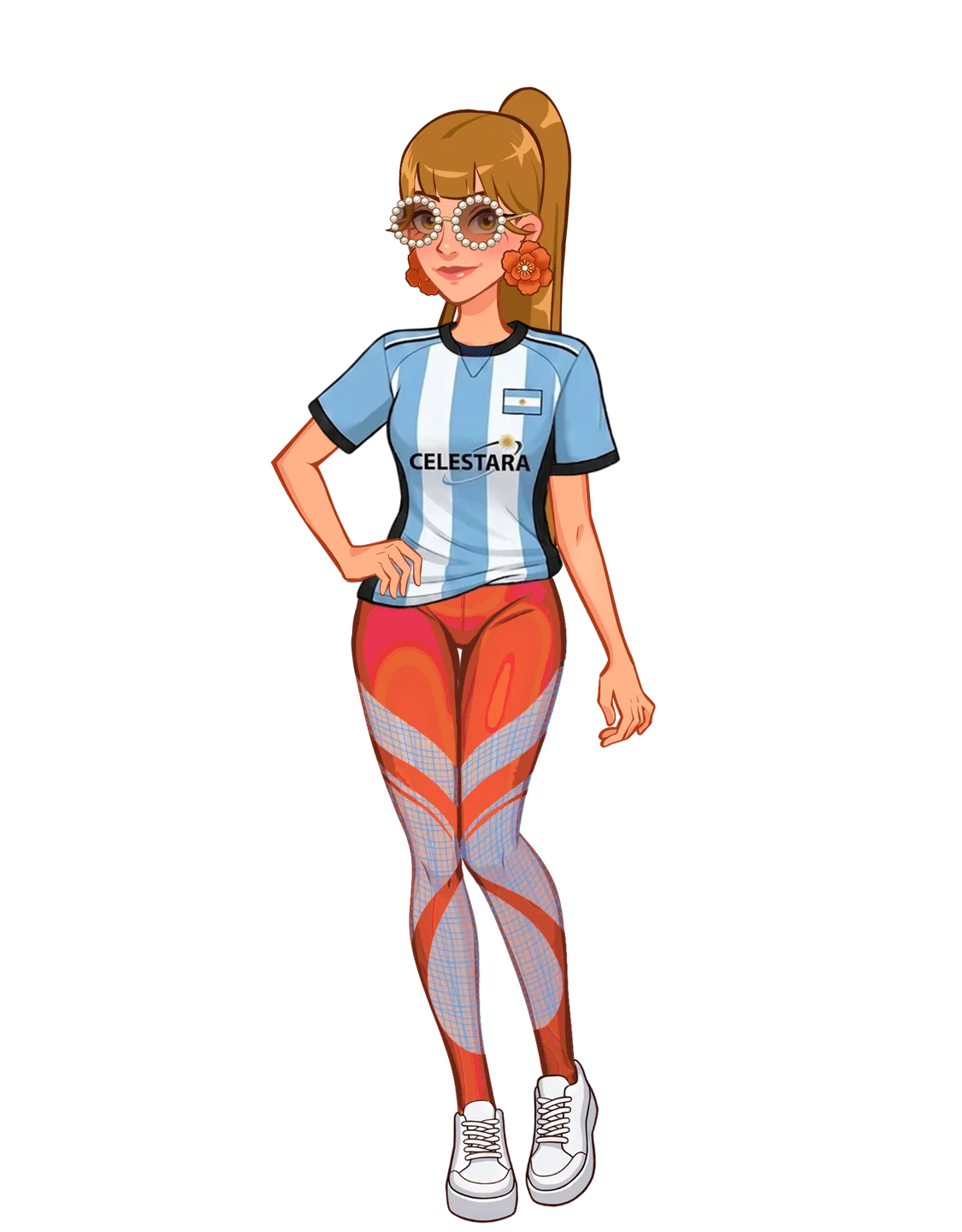 Olympic football look — Argentina