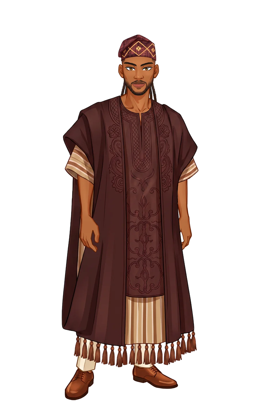 Themed male owambe outfit