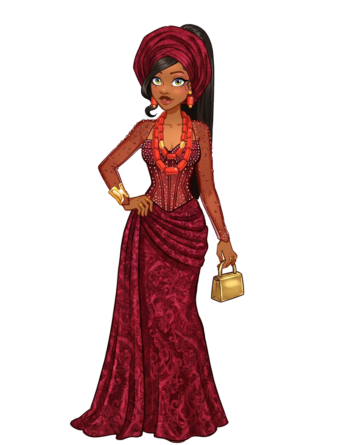 Owambe outfit 1