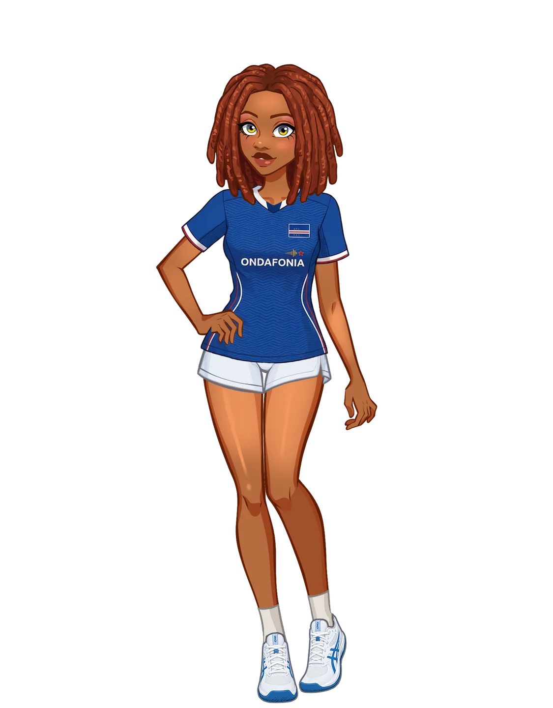 Olympic football look — Cabo Verde