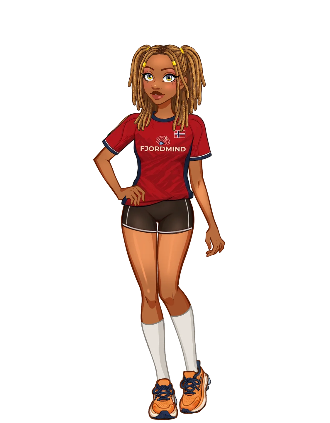 Olympic football look — Norway